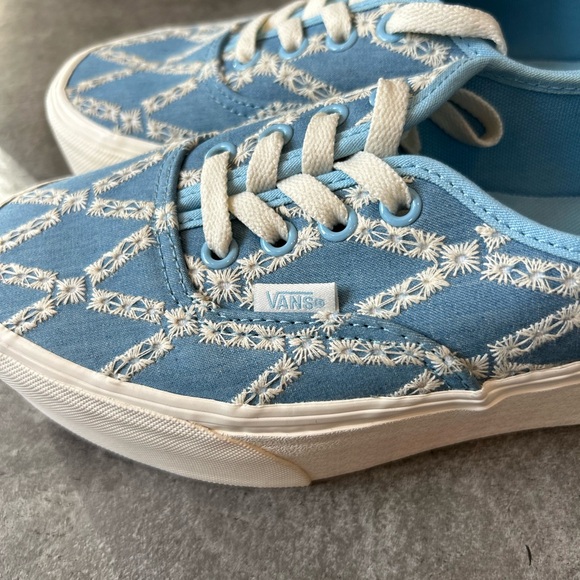 Vans Authentic Stac Denim Mix Sneakers Size 6.5 - Picture 6 of 8